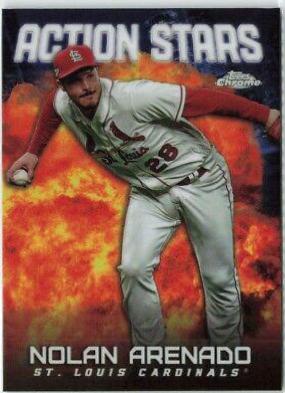 Nolan Arenado #ASC-21 2023 Topps Chrome Update Baseball Action Stars