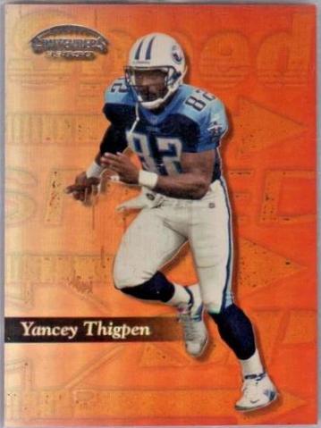 Yancey Thigpen #75 Football Cards 1999 Playoff Contenders Ssd