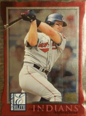 Jim Thome #20 Baseball Cards 1998 Donruss Elite