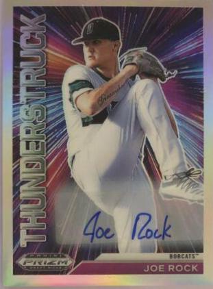 Joe Rock #T-JR Baseball Cards 2021 Panini Prizm Draft Picks Thunderstruck