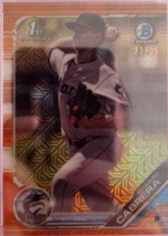 Edward Cabrera [Orange Refractor] #114