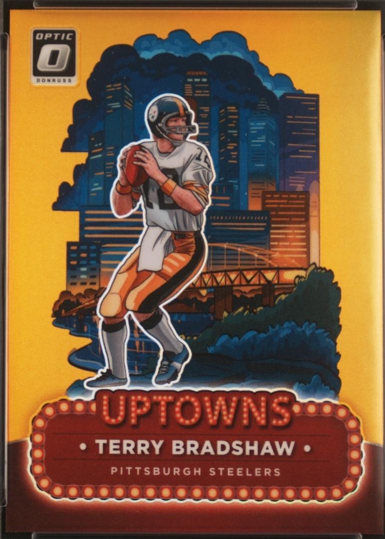 Terry Bradshaw [Gold] #25 Prices | 2024 Panini Donruss Optic