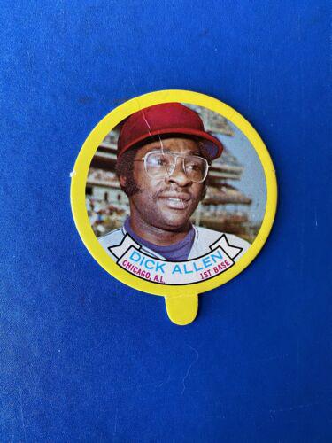 Dick Allen Baseball Cards 1973 Topps Candy Lids