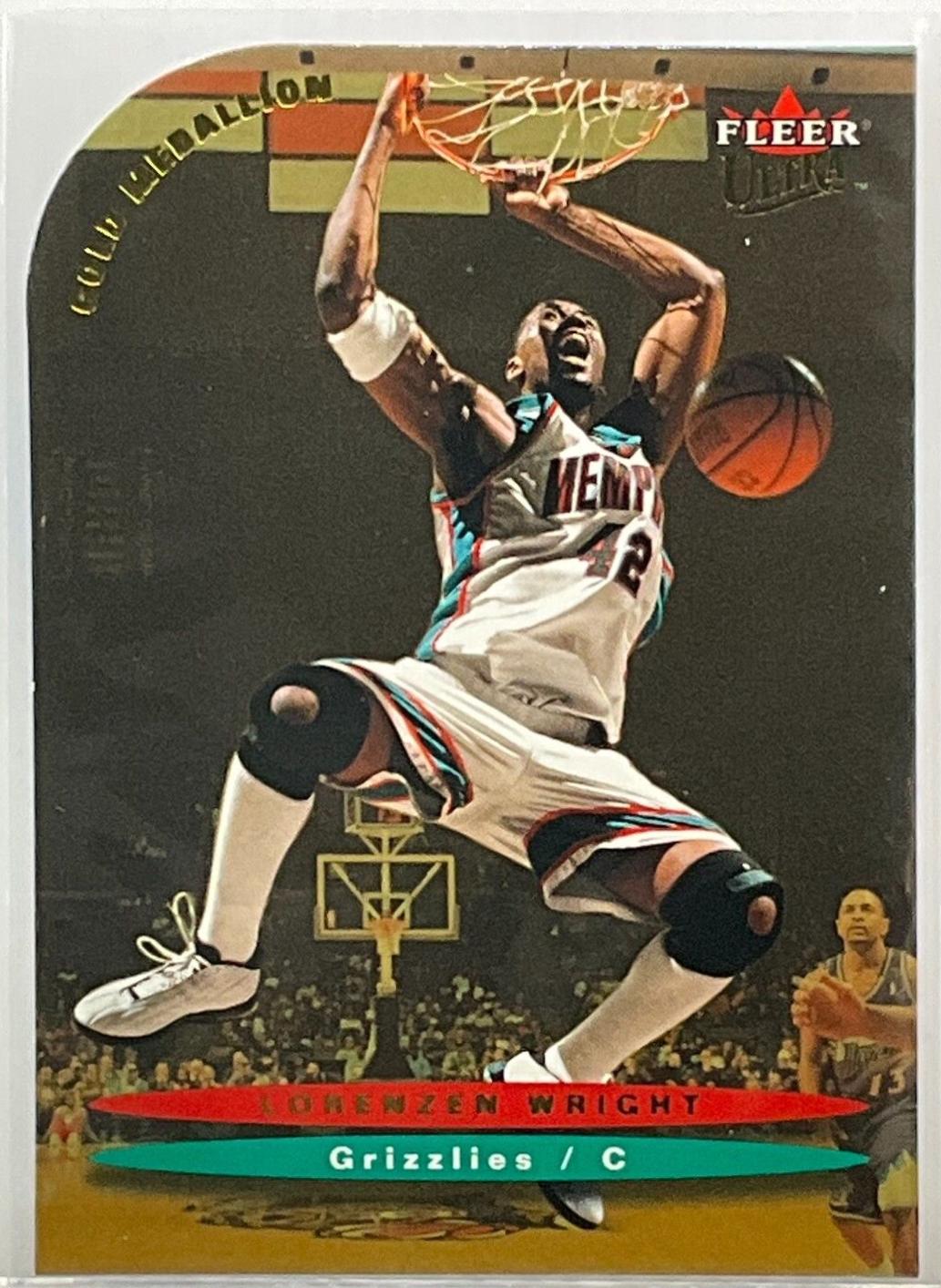 Lorenzen Wright #44 Basketball Cards 2003 Ultra Gold Medallion