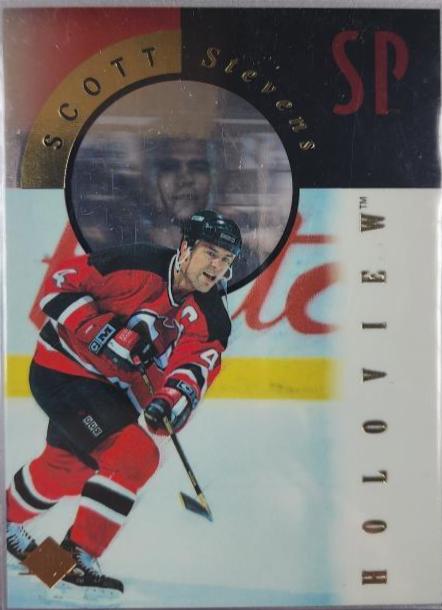 Scott Stevens #FX-13 Hockey Cards 1996 SP Holoview