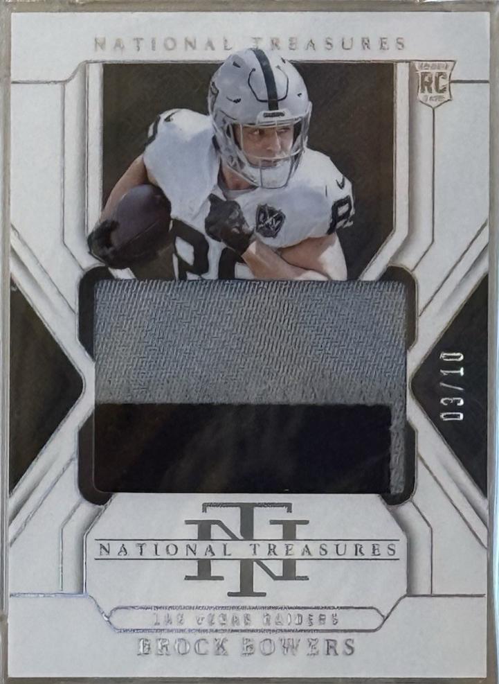 Brock Bowers [Holo Gold Patch] #213