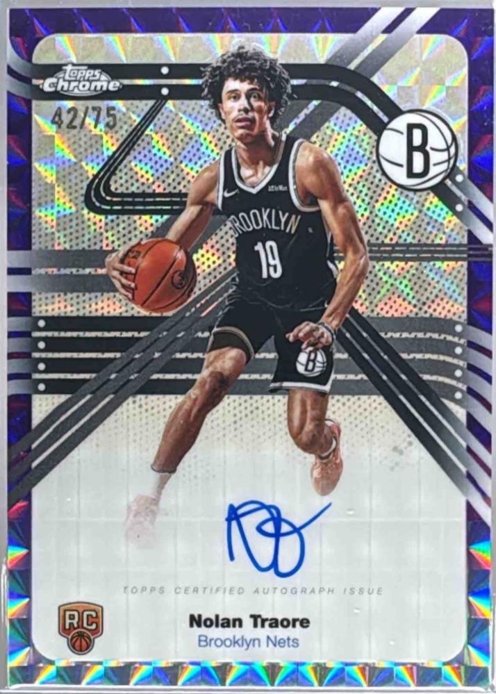 Nolan Traore [Purple Refractor] #NS-NT
