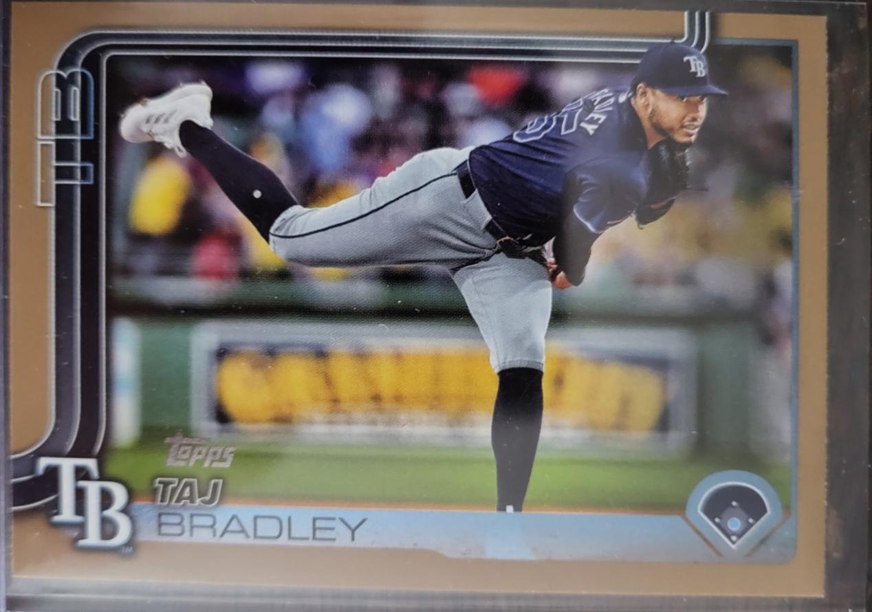 Taj Bradley [Gold] #183 Prices | 2025 Topps | Baseball Cards