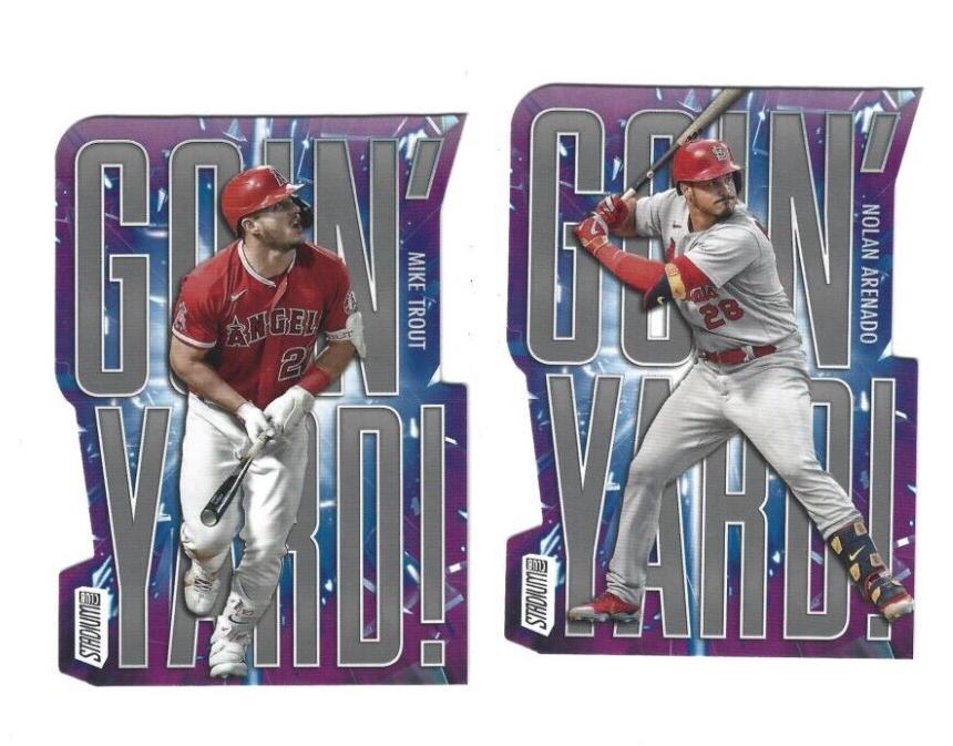 Nolan Arenado #GY-11 Baseball Cards 2023 Stadium Club Goin' Yard