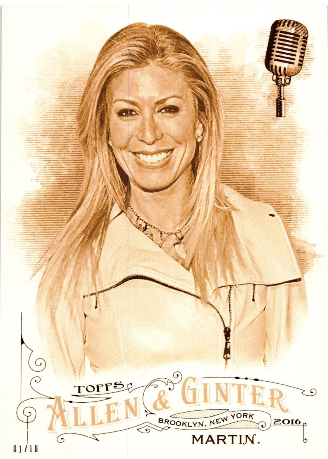 Jill Martin [5X7 Gold] #248