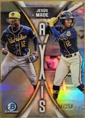 Jesus Made [Refractor] #A-11 Baseball Cards 2025 Bowman Draft Axis Prices