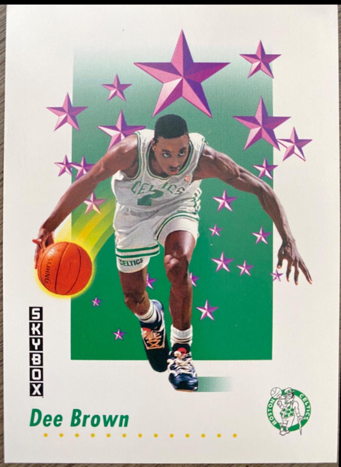 Dee Brown #487 Basketball Cards 1991 Skybox