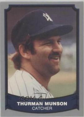 Thurman Munson #34 Baseball Cards 1988 Pacific Legends