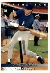 Matt Nokes #116 Baseball Cards 1993 Upper Deck Prices