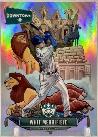 Whit Merrifield #DKM-WM 2022 Panini Diamond Kings Baseball DK Materials