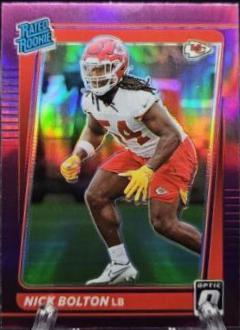 Nick Bolton #P-324 2021 Panini Donruss Football