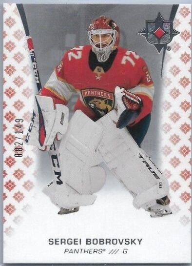 Sergei Bobrovsky #54 2020 Ultimate Collection Hockey