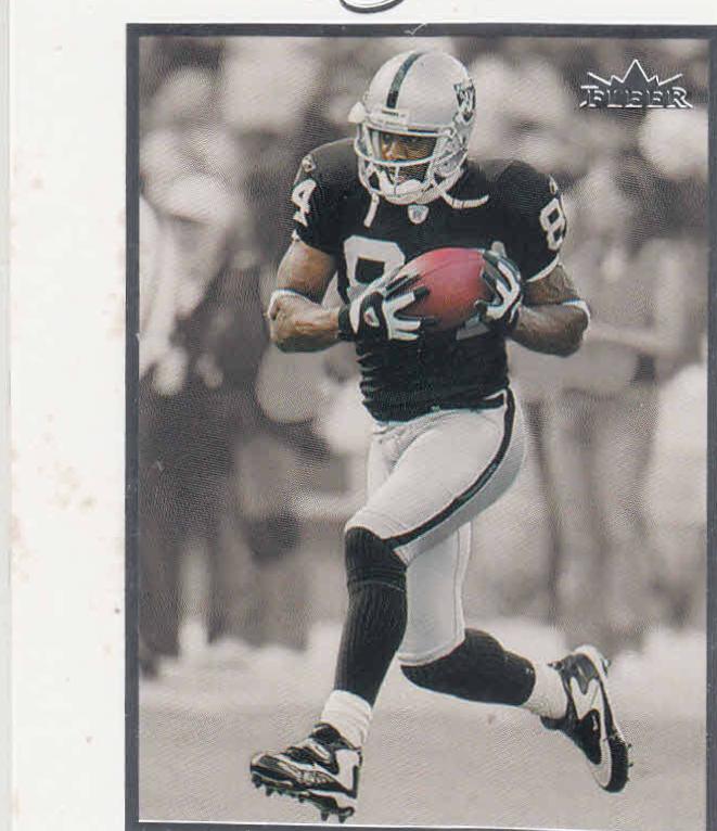 Jerry Porter #3 2004 Fleer Inscribed Football
