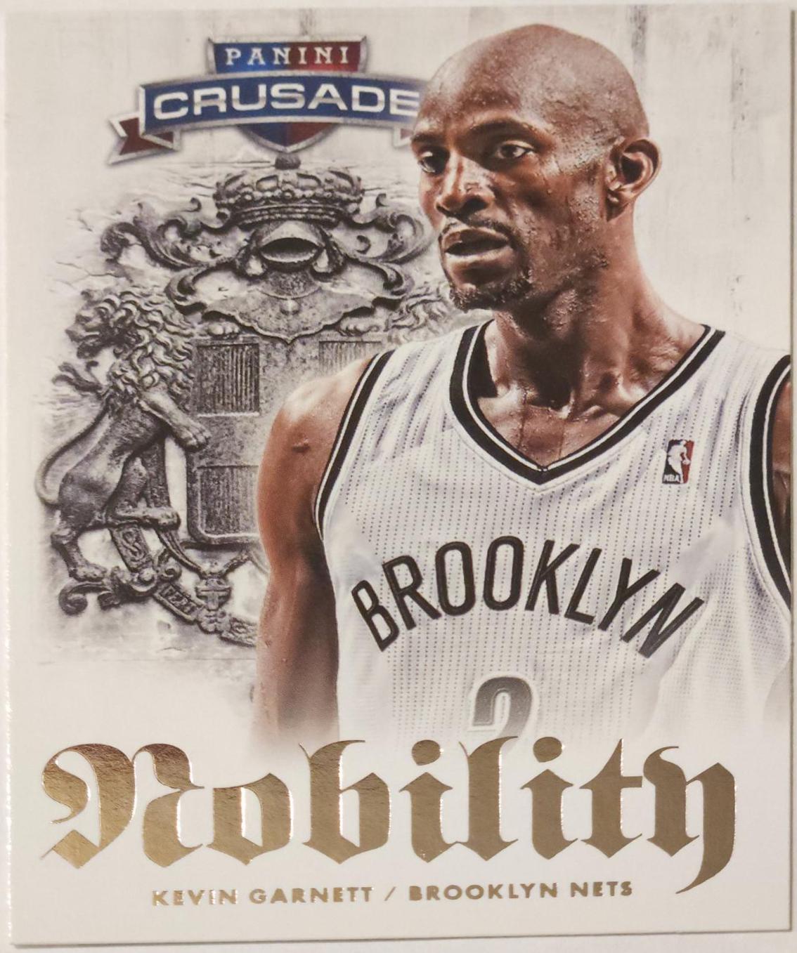 Kevin Garnett #28 Basketball Cards 2013 Panini Crusade Nobility
