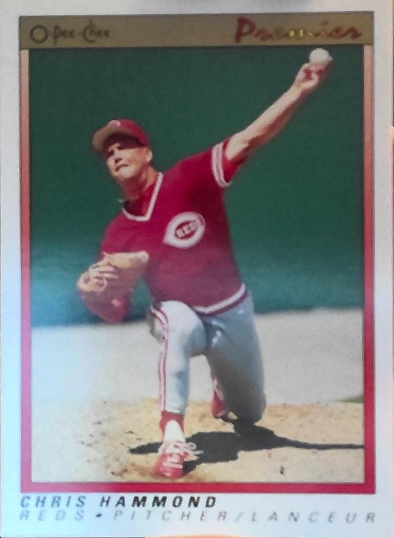 Chris Hammond #60 Baseball Cards 1991 O Pee Chee Premier