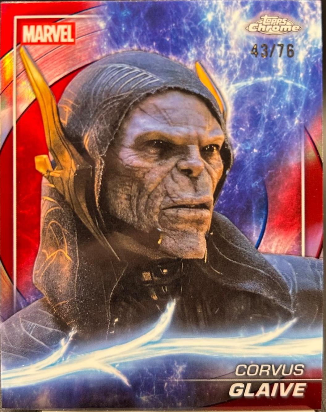 Corvus Glaive [Captain America Refractor] #90 Prices | Marvel 2025
