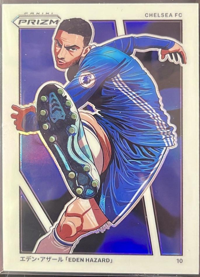 Eden Hazard #29 Soccer Cards 2024 Panini Prizm Premier League Manga