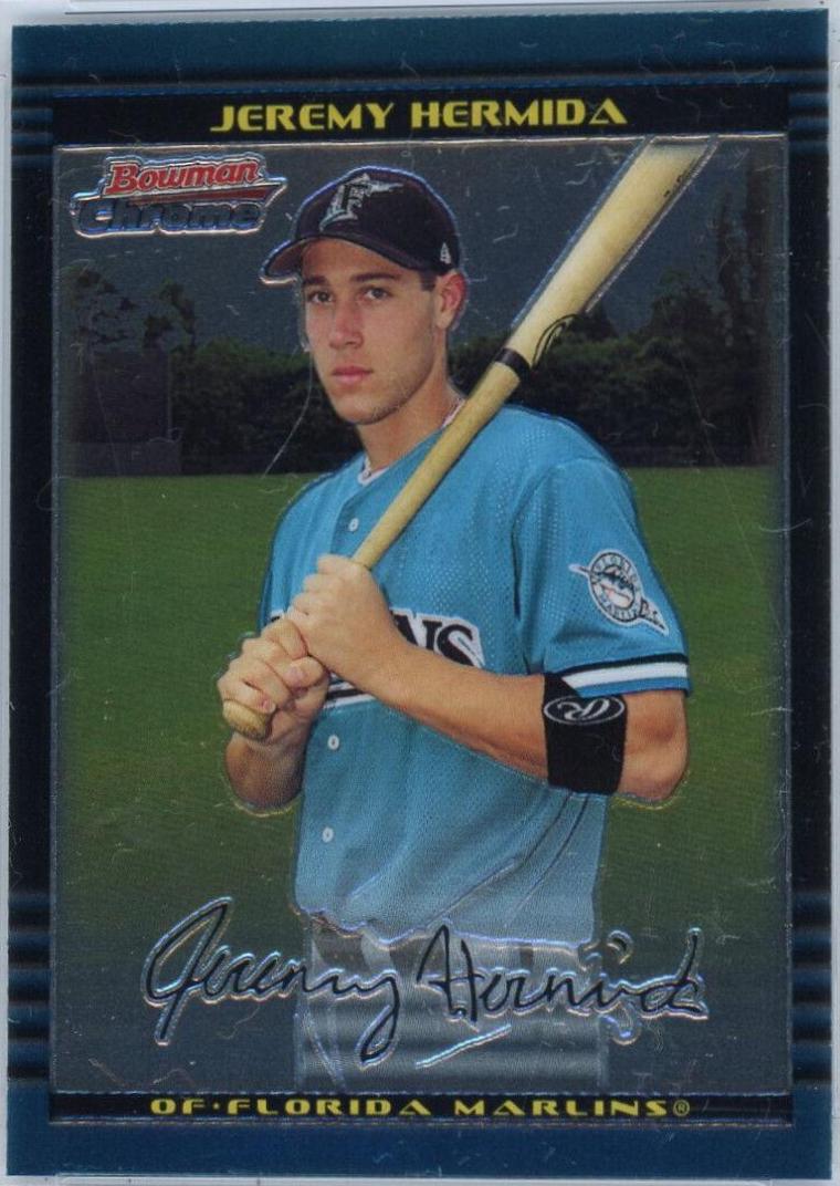 Jeremy Hermida #11 Baseball Cards 2002 Bowman Chrome Draft Picks