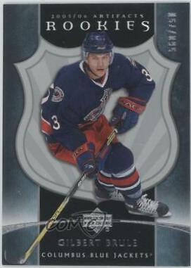 Gilbert Brule #209 Hockey Cards 2005 Upper Deck Artifacts