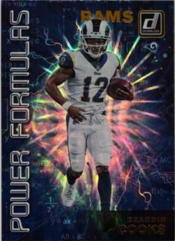 Brandin Cooks #PF 4 Football Cards 2019 Donruss Power Formulas