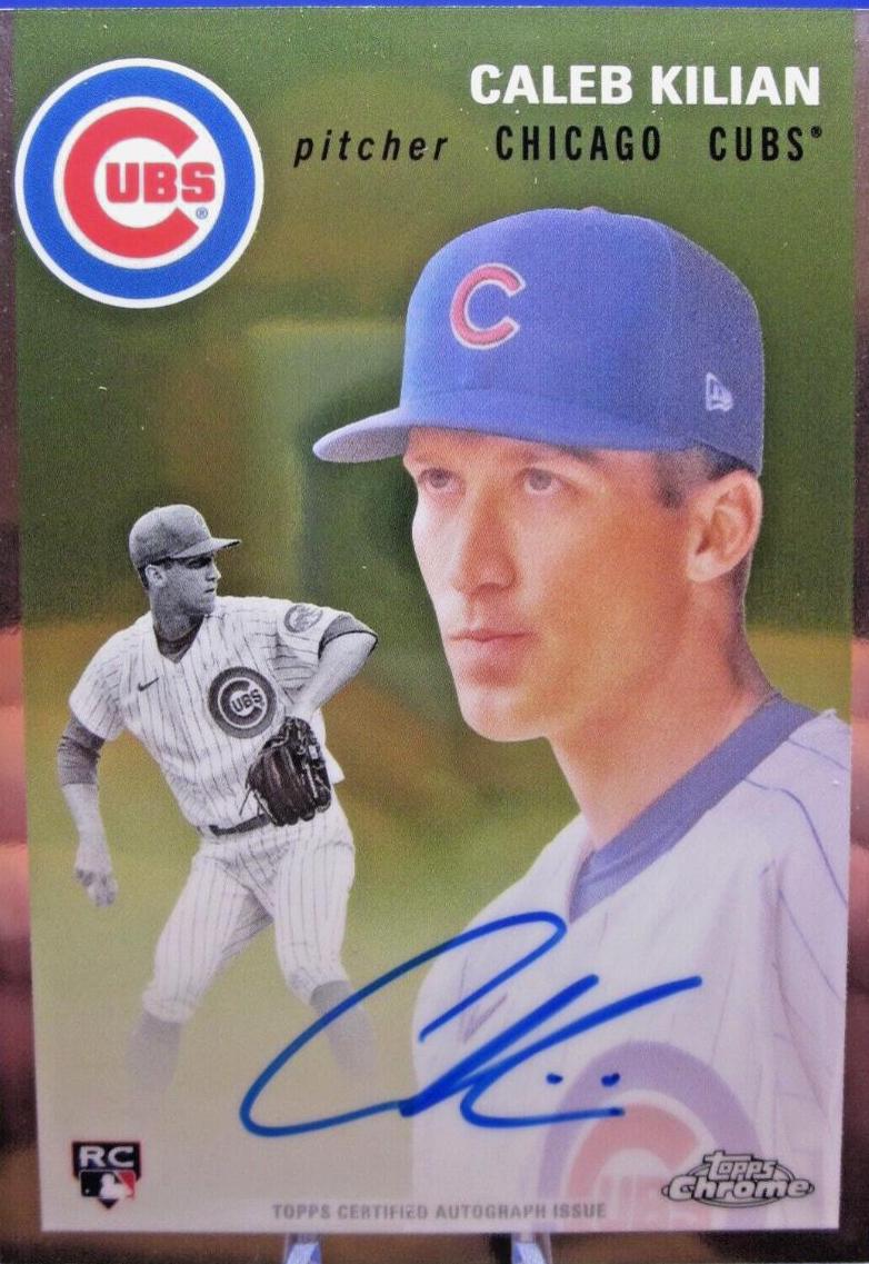 Caleb Kilian #CPA-CK Baseball Cards 2023 Topps Chrome Platinum Anniversary Autograph