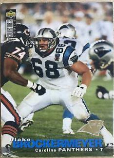 Blake Brockermeyer #U102 Football Cards 1995 Collector's Choice Update
