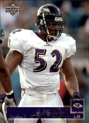 Ray Lewis #16 Football Cards 2002 Upper Deck