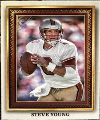 Steve Young #PG-11 Football Cards 2023 Topps Composite Portrait Gallery