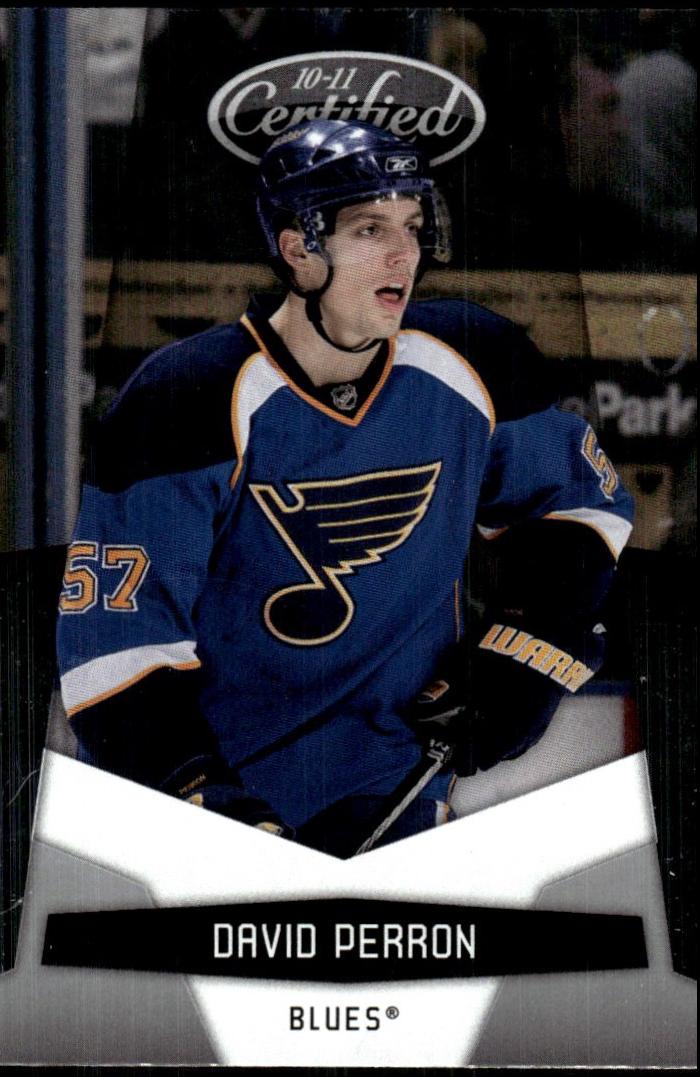 David Perron #128 2010-11 Panini Certified Hockey