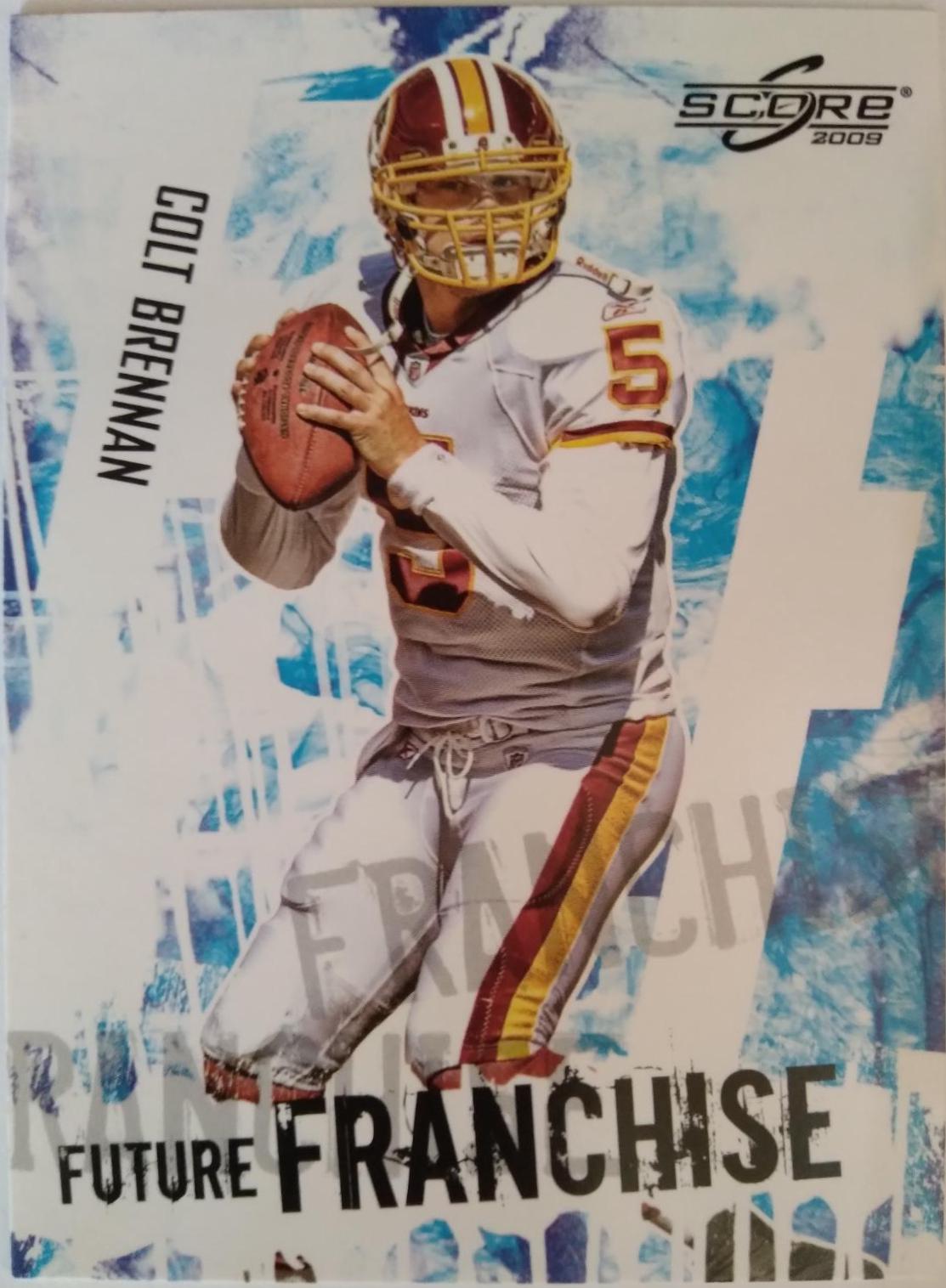 Colt Brennan #4 Football Cards 2009 Panini Score Future Franchise