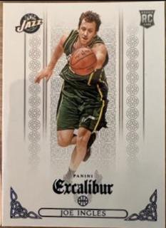 Joe Ingles #172 Basketball Cards 2014 Panini Excalibur Fresh Faces