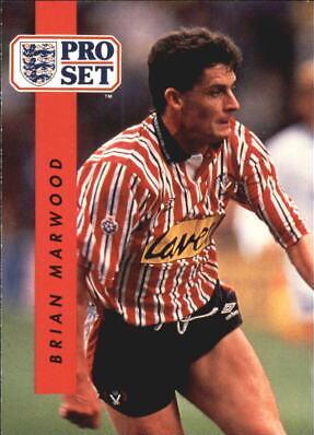 Brian Marwood #196 Soccer Cards 1990 Pro Set