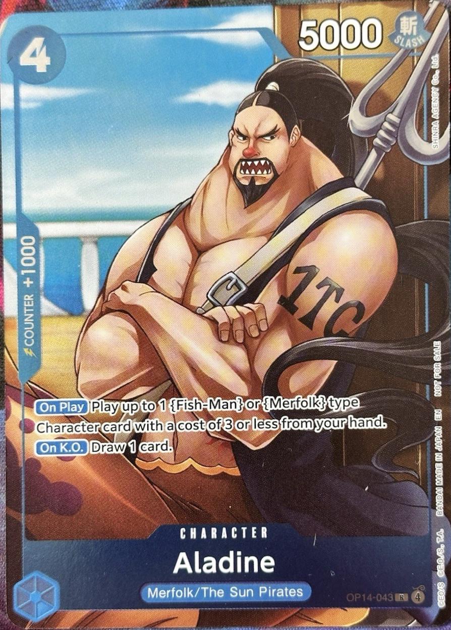 Aladine [Promo] OP14-043 Prices | One Piece Azure Sea's Seven