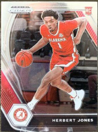 Herbert Jones #33 Basketball Cards 2021 Panini Prizm Draft Picks