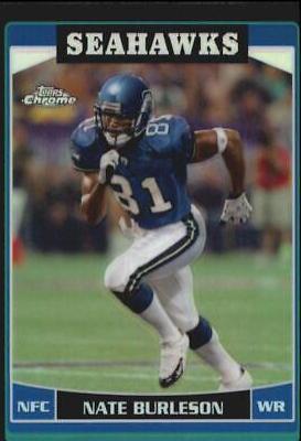 Nate Burleson [Black Refractor] #117