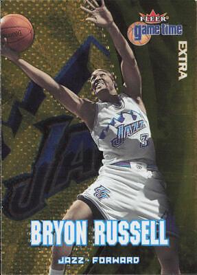 Bryon Russell #27 2000-01 Fleer Game Time Basketball