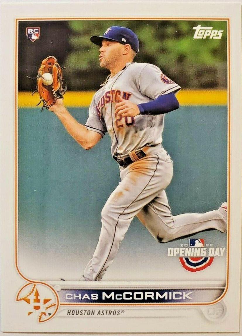 Chas McCormick #190 Baseball Cards 2022 Topps Opening Day