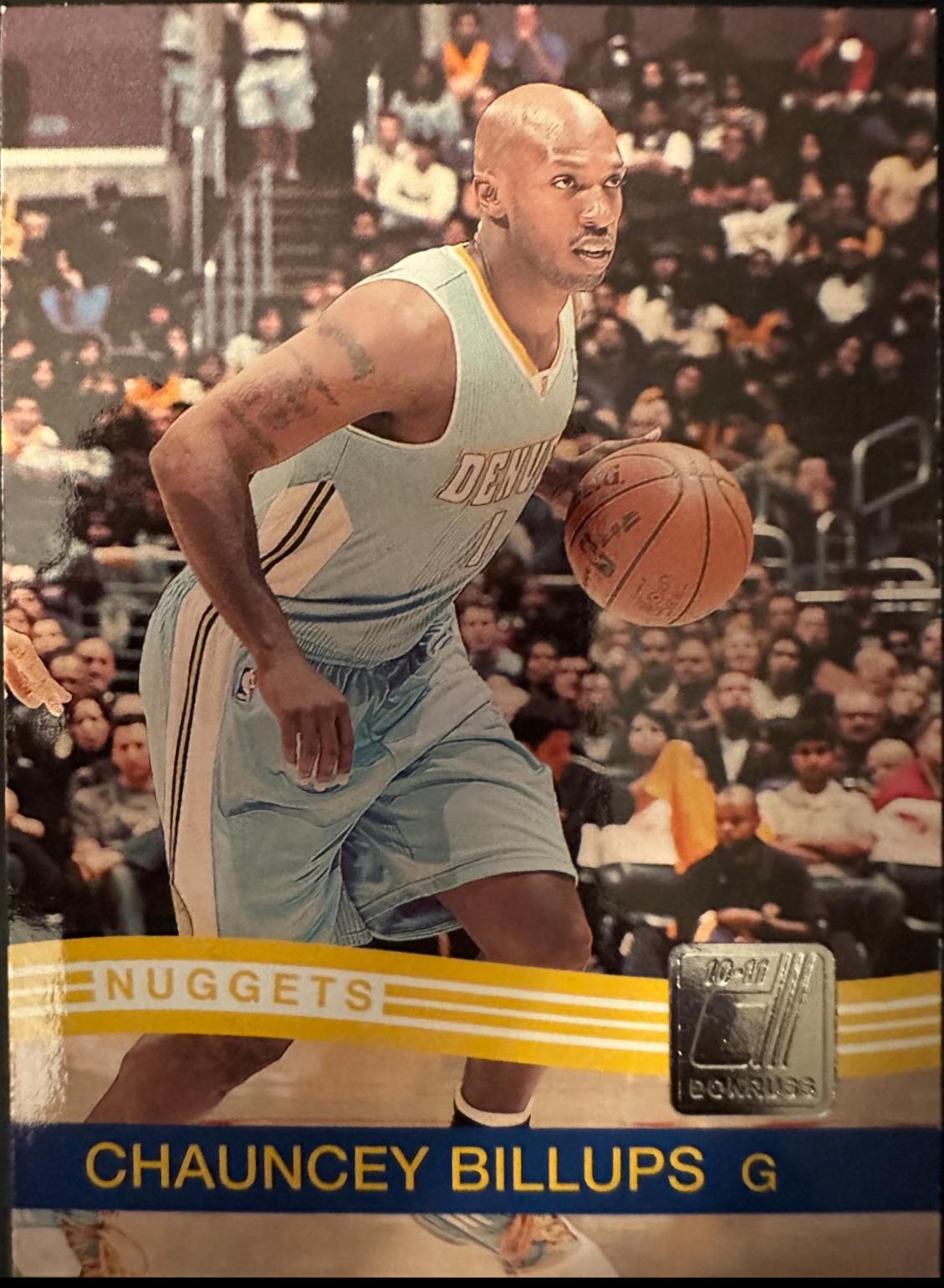Chauncey Billups #115 Basketball Cards 2010 Donruss