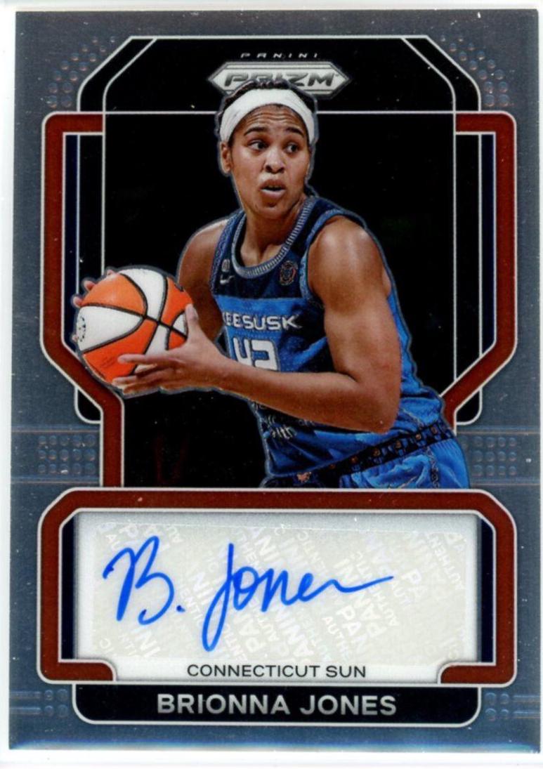 Brionna Jones #SG-BJN Basketball Cards 2022 Panini Prizm WNBA Signatures
