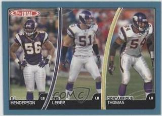 E. J. Henderson, Dontarrious Thomas, Ben Leber