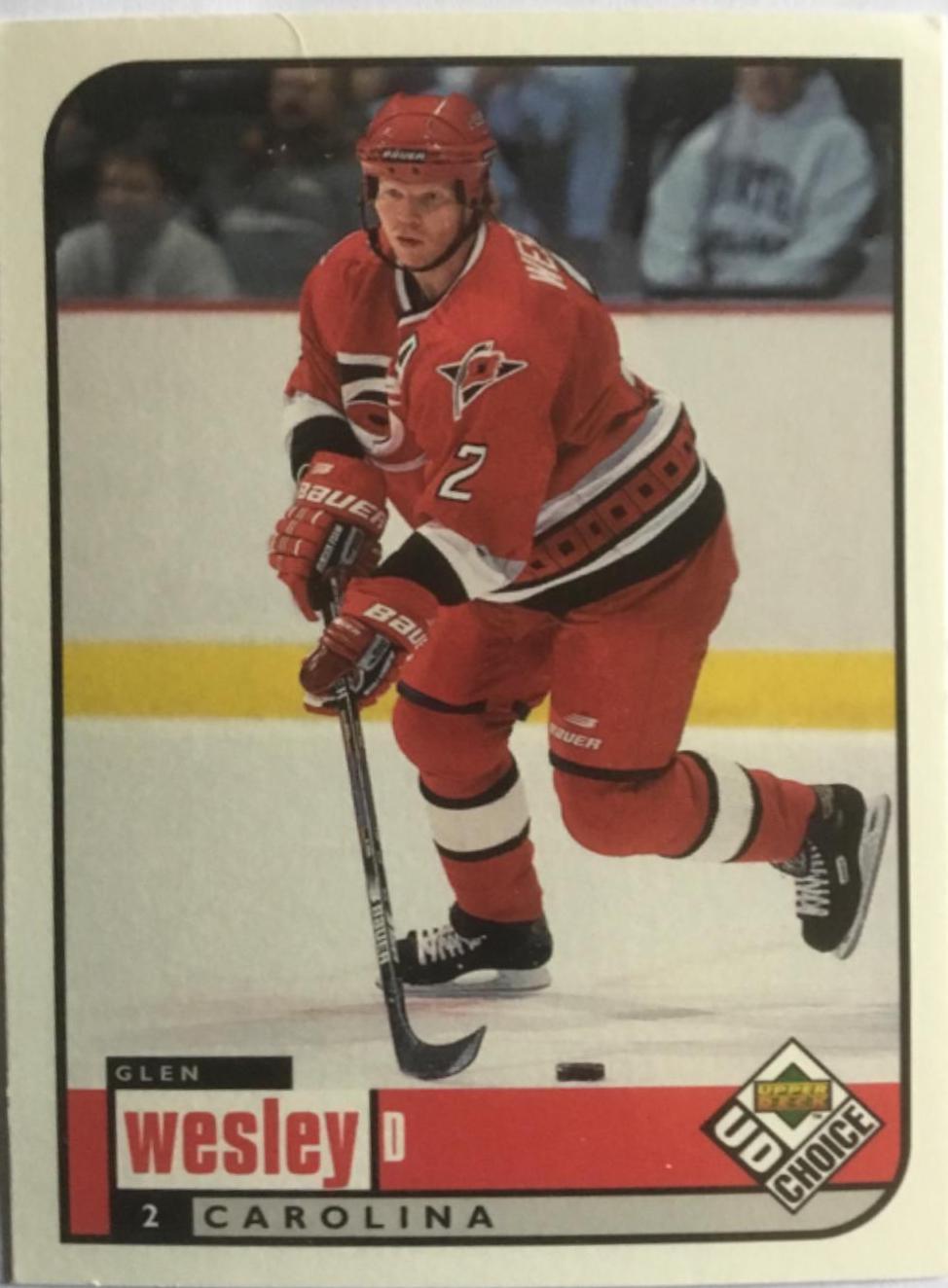 Glen Wesley #41 Hockey Cards 1998 Upper Deck