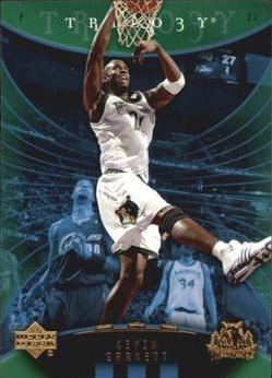 Kevin Garnett #49 Basketball Cards 2005 Upper Deck Trilogy