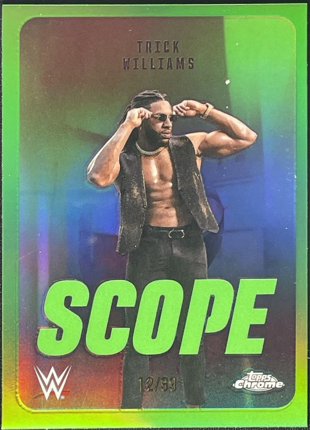 Trick Williams [Green Refractor] #SCO-33