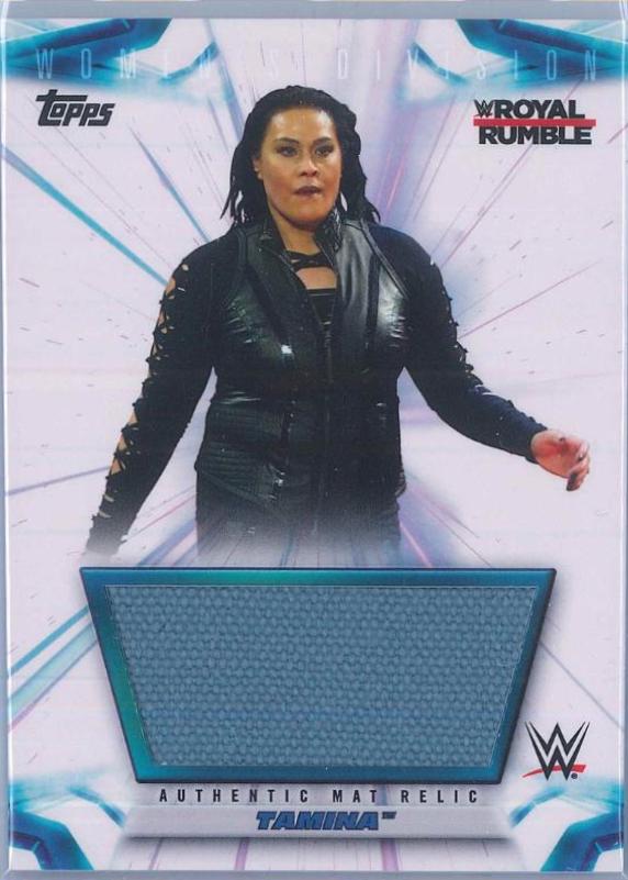 Tamina #MR-T Wrestling Cards 2021 Topps WWE Women’s Division Mat Relics