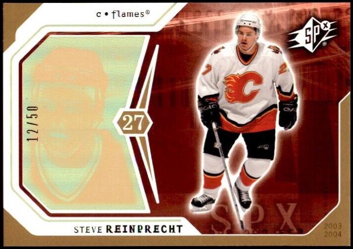 Steve Reinprecht #15 Hockey Cards 2003 SPx
